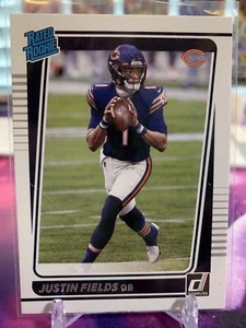 2021 Donruss #253 Justin Fields Press Proof Green - Picture 1 of 2