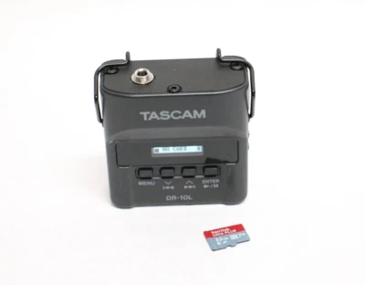Tascam DR-10L Portable Digital Audio Recorder with 32gb SD card - Image 1 of 4