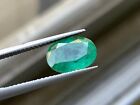 2.91 Ct.OUTSTANDING! Real Natural Green Zambian Emerald Precious Gemstone