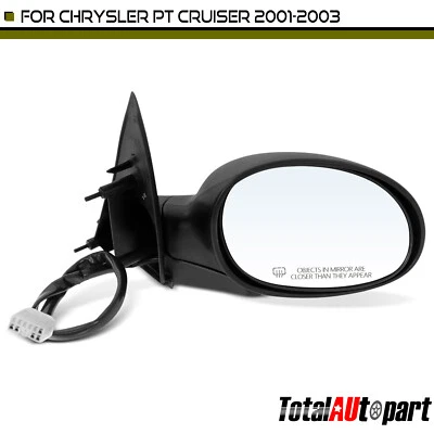 Power Mirror w/ Power Folding Heated Textured for Chrysler PT Cruiser Passenger - Image 1 of 4