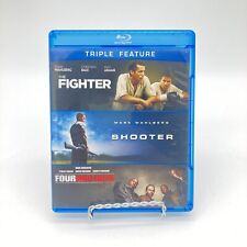 Mark Wahlberg Triple Feature (The Fighter / Shooter / Four Brothers) Blu-ray