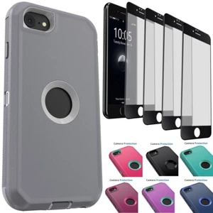 For iPhone SE 2020/SE 2022 Shockproof Case Protective Cover / Screen Protector - Picture 1 of 55