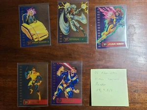 1995 FLEER ULTRA X-MEN SUSPENDED ANIMATION INSERT 5 CARD LOT # 2,4,7,8,9 - Picture 1 of 8