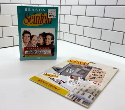 Seinfeld: Season 4 (DVD, 2005, 4-Disc Sealed Set PLUS Decal Set! - Image 1 of 4