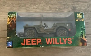 Newray Jeep Willys Modern Armor 1:32 Diecast - Picture 1 of 6