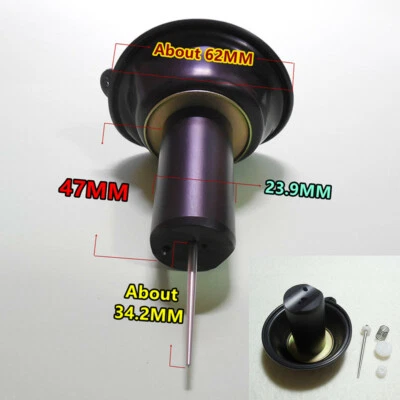 New 23.9MM Carb Plunger Diaphragm For YM Virago XV250 V-Twin Cylinder Motorcycle - Image 1 of 4