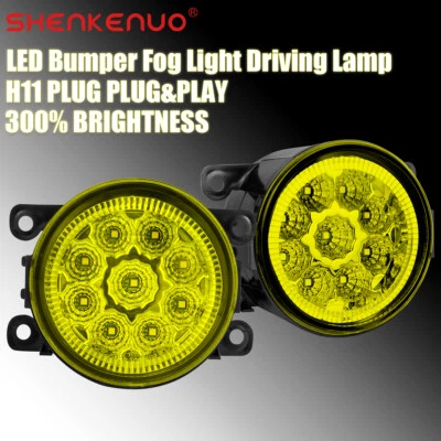 Conjunto de luces antiniebla LED delanteras con lente transparente para Ford Taurus X 2008 2009 Foto 1 de 4