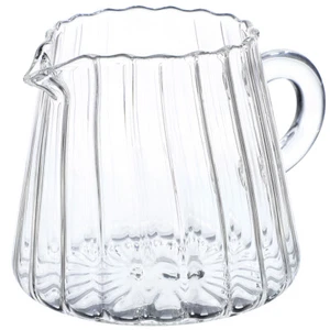 Creamer Pitcher Glass Milk Pitcher Glass Milk Jug Milk Cup Tea Cup For Home UK - Picture 1 of 11