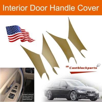 4 peças painel protetor interno para maçaneta da porta BMW 3 Series F30 F31 F35 M3 - Imagem 1 de 4