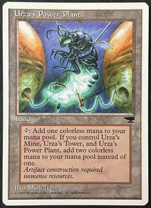 MTG Chronicles Urza's Power Plant (Bug) Land NM - Picture 1 of 2