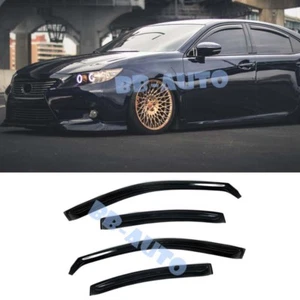 Viseras deflectores de lluvia estilo canal estilo en canal estilo Lexus ES300h ES350 de 13 ups - Imagen 1 de 1