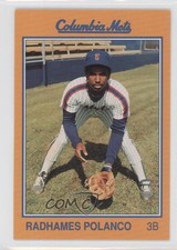 1989 Grand Slam Columbia Mets Radhames Polanco #21