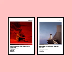 LEWIS CAPALDI SINGER ARTIST ALBUM POSTER COLOUR PALETTE ART MUSIC GIFT - Picture 1 of 3