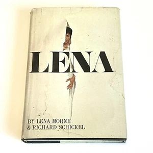 LENA HORNE Autographed Signed Autobiography Book HC DJ 1965 Schickel OFFER - Picture 1 of 8
