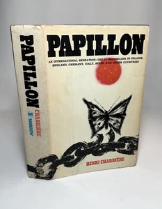 Papillon-Henri Charriere-TRUE First U.S. Edition/1st Printing-1st State DJ-RARE! - Picture 1 of 24