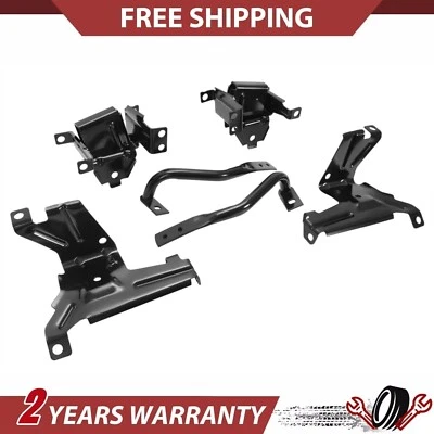 Front Bumper Bracket Kit For 2007-2013 GMC Sierra 1500 / 07-10 2500HD 3500 Foto 1 de 4
