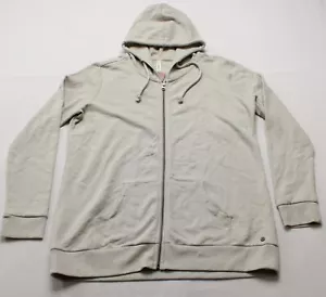 JAG Women's Petite Edie Lightweight Zip Up Hoodie MR2 Light Gray Size XLP NWT - Picture 1 of 4