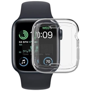 Für Apple Watch SE 2023 / 2022 40mm 360 Grad Schock TPU Silikon Hülle Tasche Neu - Zdjęcie 1 z 5