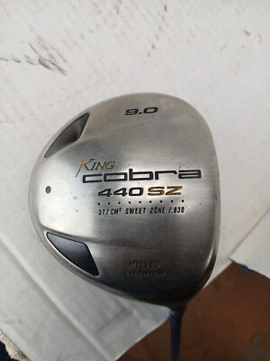 King Cobra 440 SZ 9.0 Driver Cobra Graphite Shaft Stiff Flex RH Golf Club - Image 1 of 4