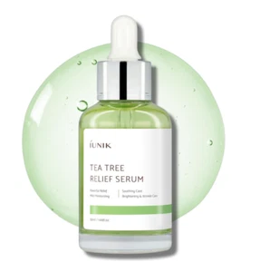 IUNIK Tea Tree Facial Serum for Acne-prone Skin - Non-Sticky Korean Vegan 1.69 - Picture 1 of 6
