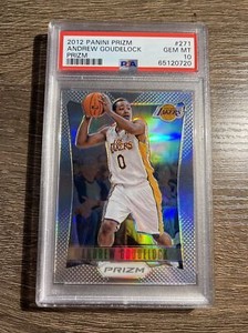 Andrew Goudelock 2012-13 Panini Prizm #271 Silver Prizms PSA 10 Gem Mint
