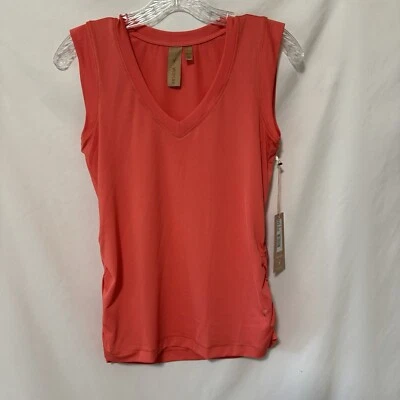 INDYEVA Pomelo Astrid II Cuello en V Sin Mangas Tejido Top XS Naranja Nuevo con Etiquetas Foto 1 de 4