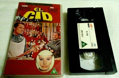 Golden Classics: El Cid [VHS] [1997] Charlton Heston. "EPIC MOVIE MASTERPIECE"   Foto 1 de 3