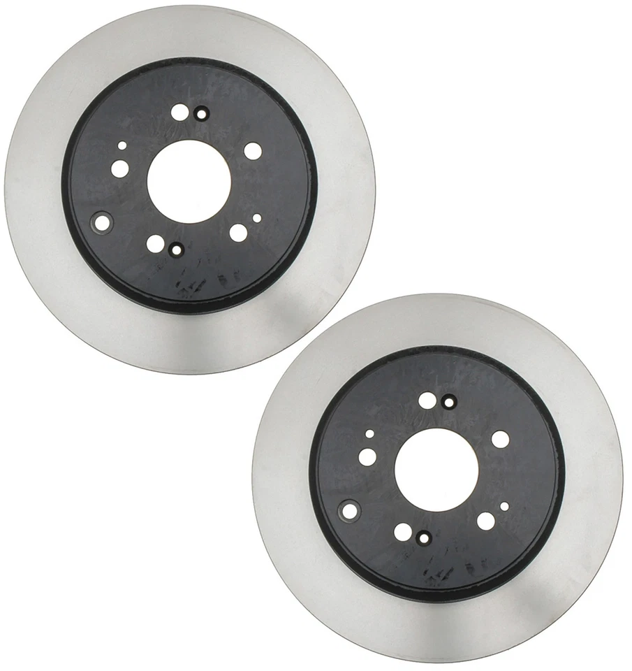 Juego de 2 rotores de freno de disco traseros ACDelco para Acura MDX ZDX Honda Odysssey Pilot Foto 1 de 1