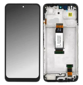 Original Xiaomi Poco M6 4G / Redmi 13 4G / Redmi 13 5G Display Rahmen Schwarz - Bild 1 von 1