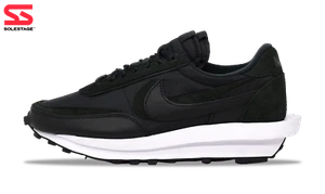 Nike LD Waffle x Sacai Black Nylon 2020 (BV0073-002) Men's Size 4-13 - Picture 1 of 3