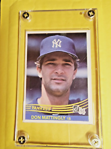 1984 Donruss #248 Don Mattingly - Yankees - Rookie RC