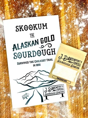 129+ YEARS OLD SOURDOUGH STARTER, ALASKAN GOLDRUSH, SURVIVED THE CHILKOOT TRAIL - Image 1 of 4