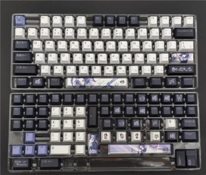Demon Slayer Kochou Shinobu Keycap PBT Cherry 137 Keycaps For Cherry MX Keyboard - Picture 1 of 4