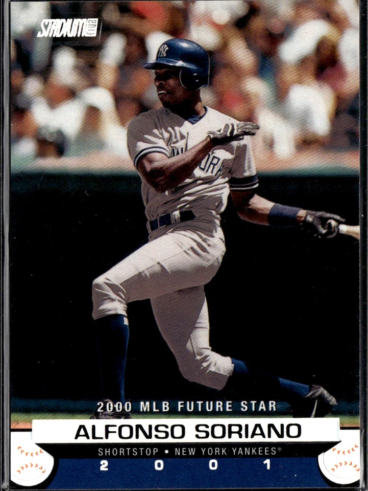 2001 Stadium Club #182 Alfonso Soriano Excellent - Image 1 of 1