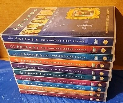 Friends Seasons 1-10 DVD Box Sets 1 2 3 4 5 6 7 8 9 10 Complete Series + Bonus Foto 1 de 4
