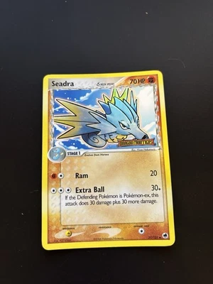 Pokemon Card Seadra 37/101 Reverse Holo STAMPED Ex Dragon Frontiers  - Image 1 of 2