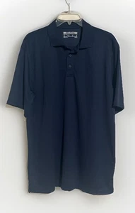 CAMISA POLO DE GOLF ARIAT TEK L AZUL MARINO PARA HOMBRE COMO NUEVA - Imagen 1 de 7