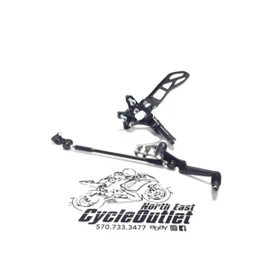 2022 11-25 SUZUKI GSXR600 GSXR750 OEM LEFT REARSET REAR SET FOOT PEG W SHIFTER - Picture 1 of 18