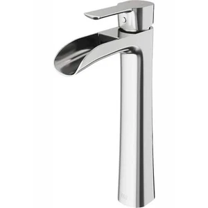 Vigo Niko 1,2 GPM 11" H Rubinetto monoforo vaso monoforo nichel spazzolato - Foto 1 di 4