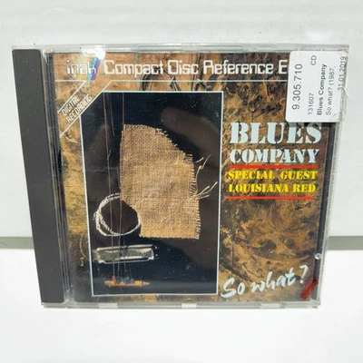 Blues Company - So What? CD 1987 Special Guest Louisiana Red Blues In-akustik Foto 1 de 3