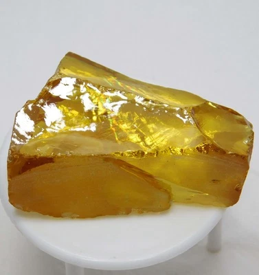 Certified 305.05 Ct Natural Cambodian Zircon Rough – Beautiful Orange Gemstone — 第 1/4 张图片