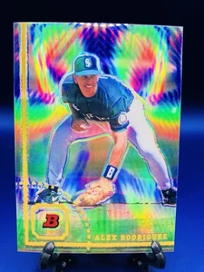 2005 Bowman Chrome Throwbacks Refractor /499 Alex Rodriguez #94-AR Mariners - Picture 1 of 2