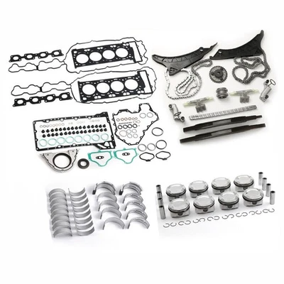 For BMW 750i X5 X6 N63 4.4L Engine Overhaul Rebuilding Kit & Timing Chain Kit - Image 1 of 4