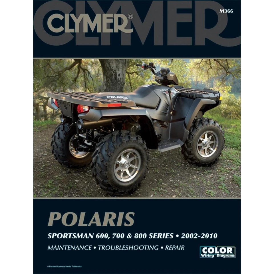 Manual de reparación/servicio Clymer '02-10 Polaris Sportsman 600/700/800/MV7 (M366) Foto 1 de 1