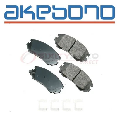 Akebono Pro-ACT Front Disc Brake Pad Set for 2014-2018 Chevrolet Impala - yx - Image 1 of 4