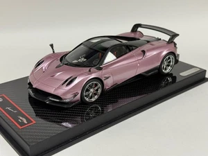 1/18 YY model Pagani Huayra BC Coupe in Pearl Pink on Carbon Base AB494 - Picture 1 of 7