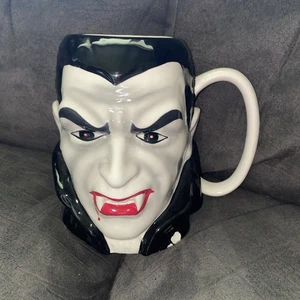 VTG Oversized Dracula Coffee Mug, Universal Studios “Monsters” Gothic Decor - Picture 1 of 6