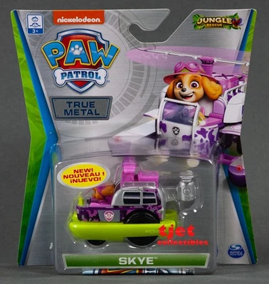 Spin Master Nickelodeon Paw Patrol True Metal Jungle Rescue Skye 2019 Nuevo Foto 1 de 4