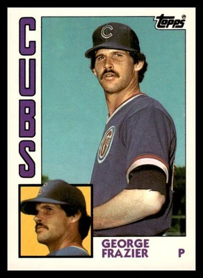 1984 Topps Traded Tiffany #39T George Frazier - Image 1 of 2