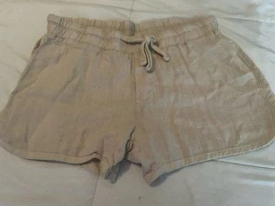 Pantalones Cortos James Perse Para Mujer 2 Playa Tiro Medio Pantalones Cortos Foto 1 de 4